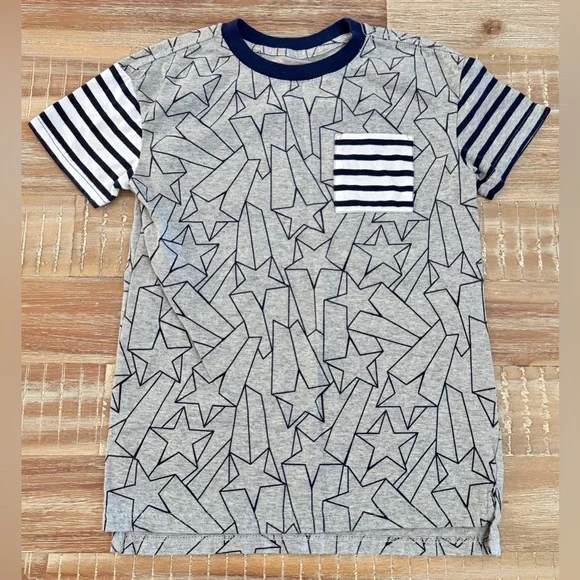 Cat & Jack 3 boys t-shirts bundle M(8-10) - Picture 4 of 4